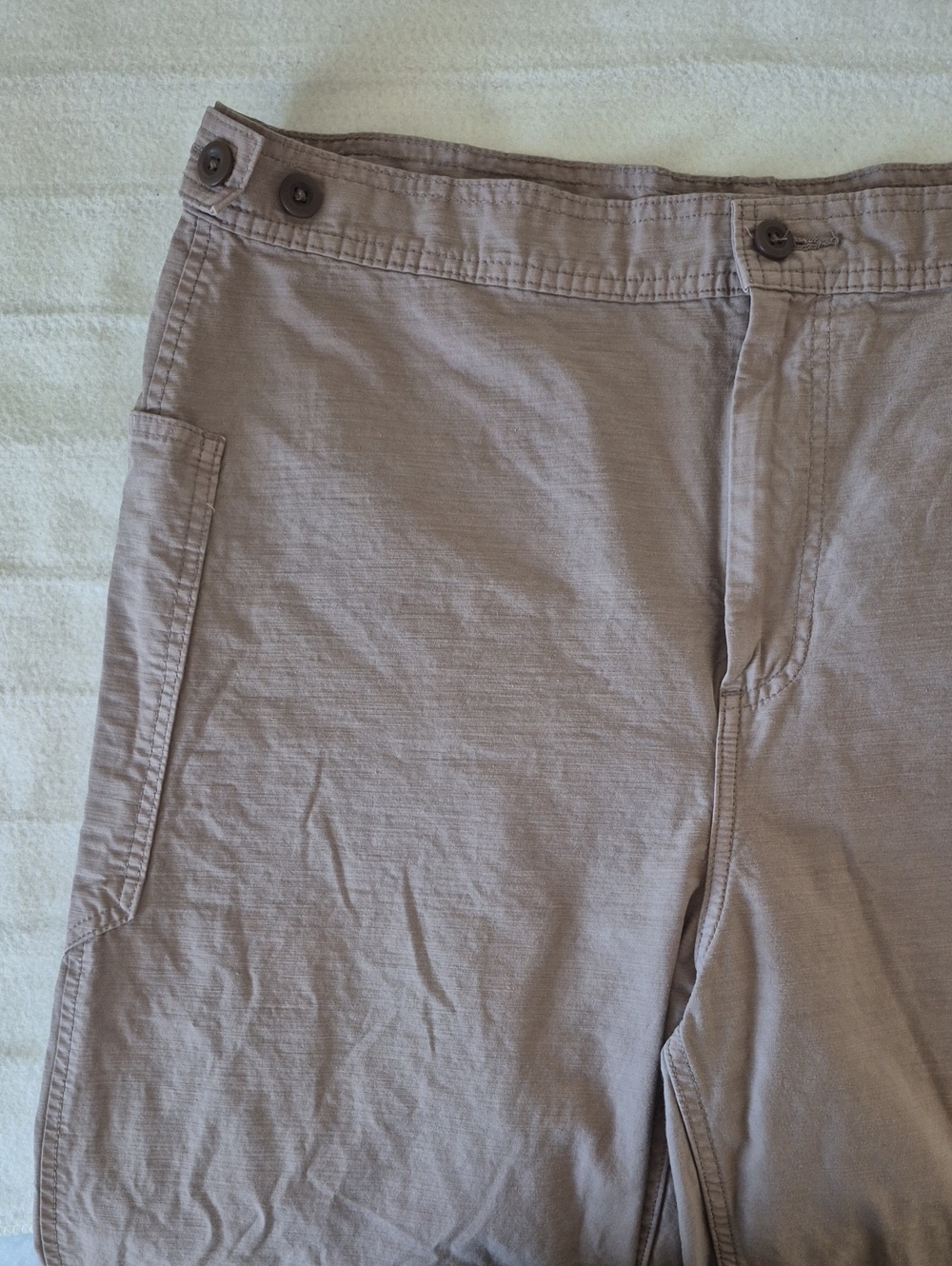Tan Everlane Barrel pants, size 16